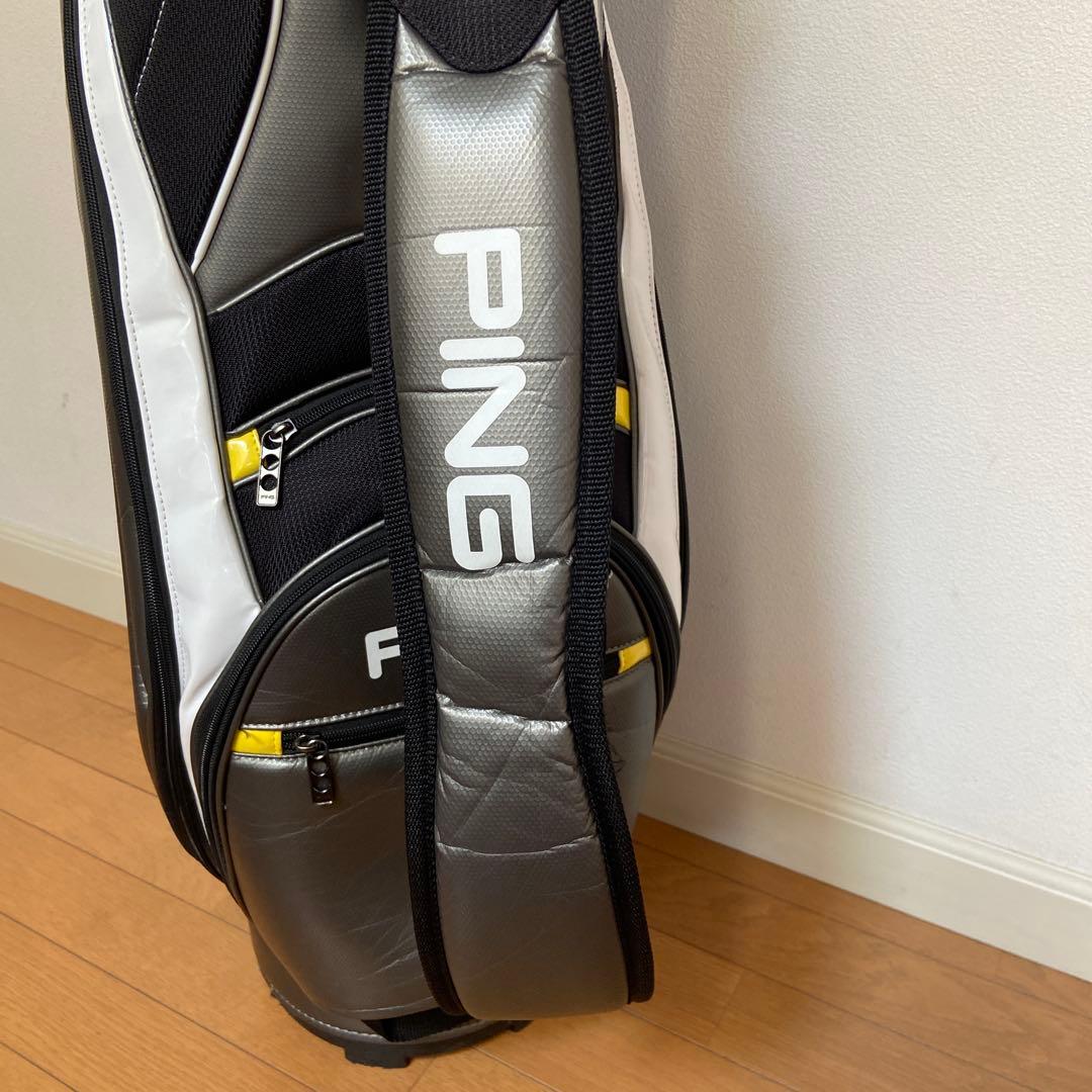 PING KARSTEN キャディバッグ グレー/ブラック