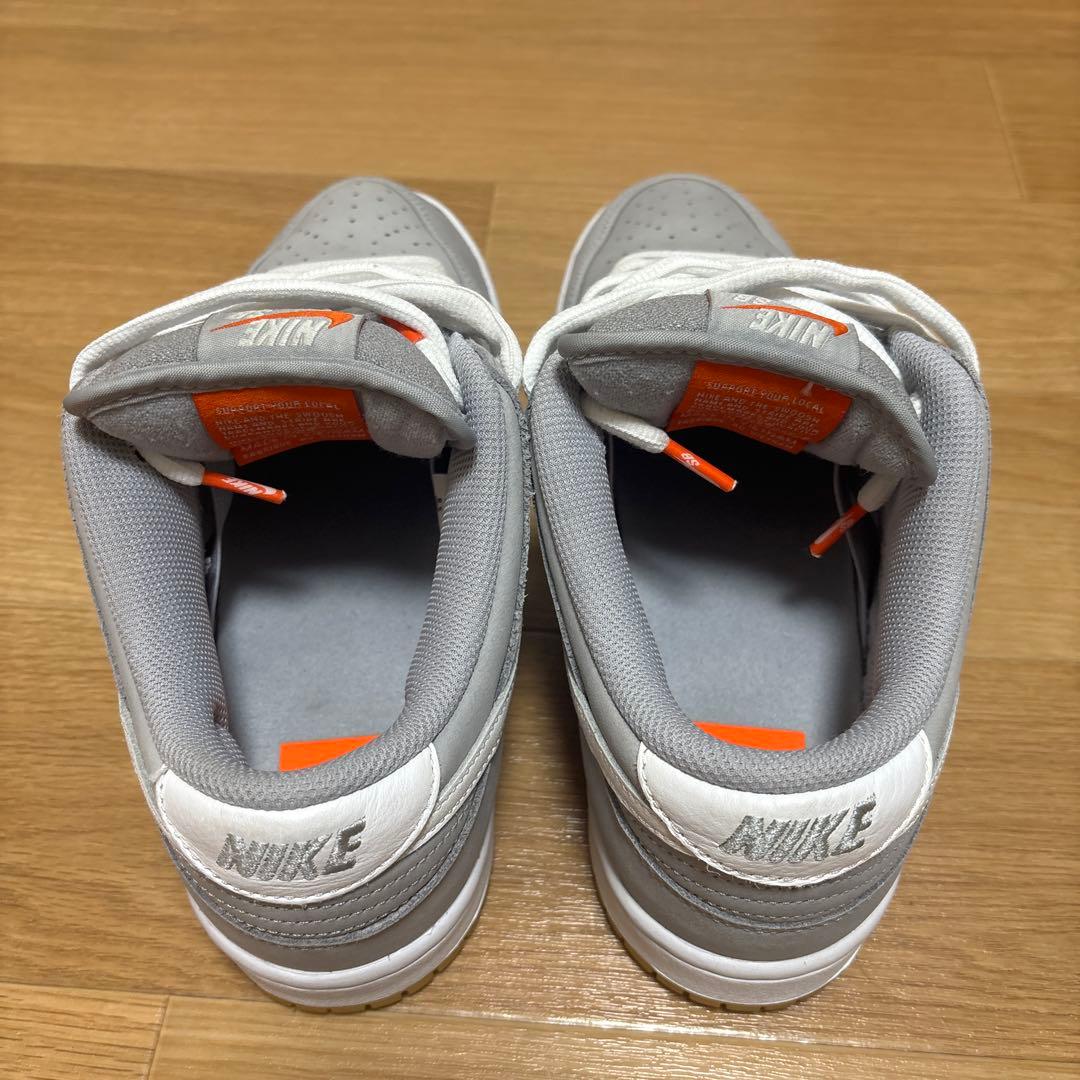 熊*ん様 Nike SB Dunk Low Orange Label \"Grey