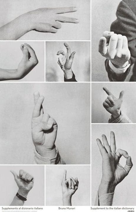 【国内未入荷】ブルーノ・ムナーリ bruno munari 希少ポスター