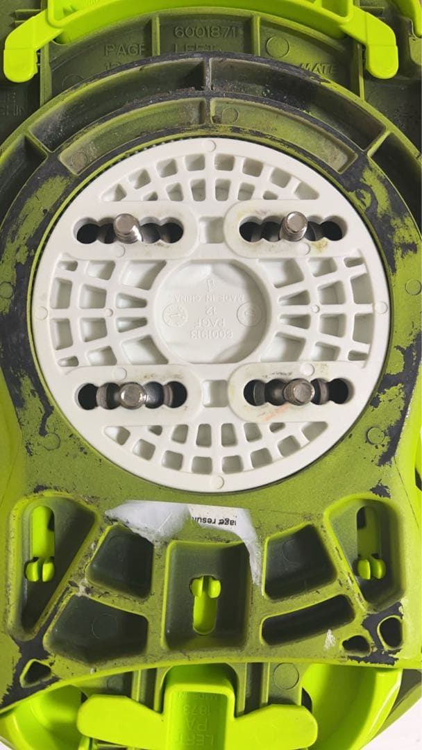 最終値下げ　FLUX スノーボード ビンディング ブラック/ライムグリーン