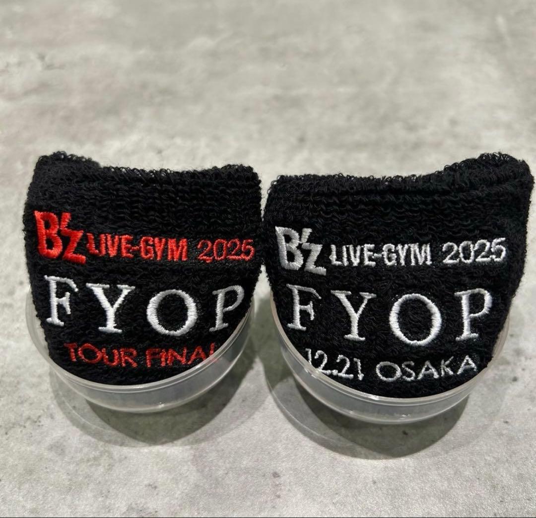 B'z 2025 FYOPガチャ リストバンド12月21日 大阪FINAL2種類 - メルカリ