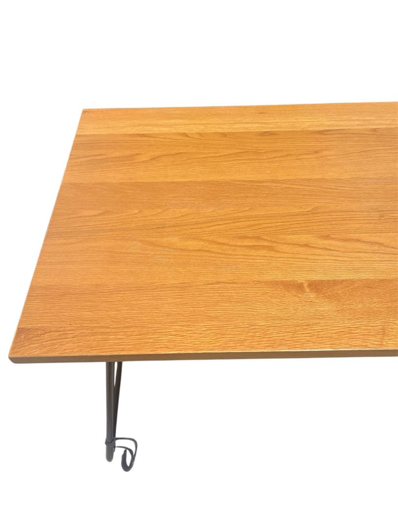 無印良品　オーク材　木製 折りたたみテーブル　120cm