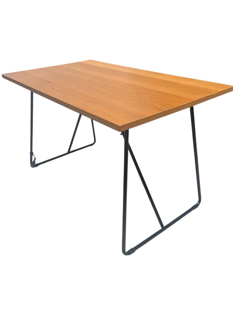 無印良品　オーク材　木製 折りたたみテーブル　120cm