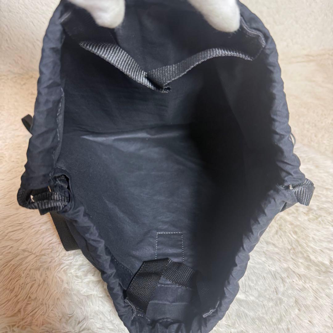 ヒステリックグラマー ナイロン ナップサック2way ヒスガール ブラック