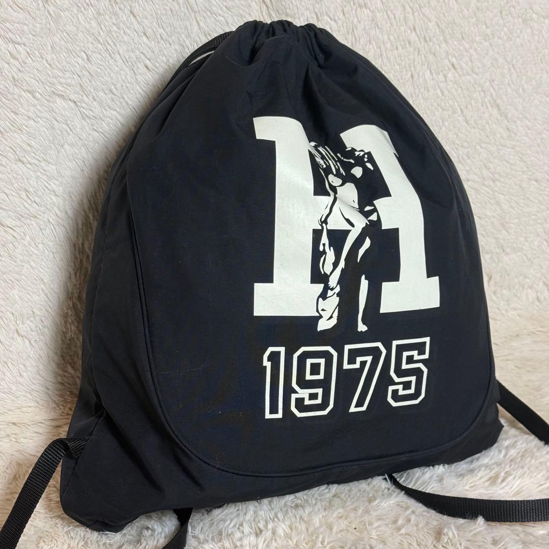 ヒステリックグラマー ナイロン ナップサック2way ヒスガール ブラック