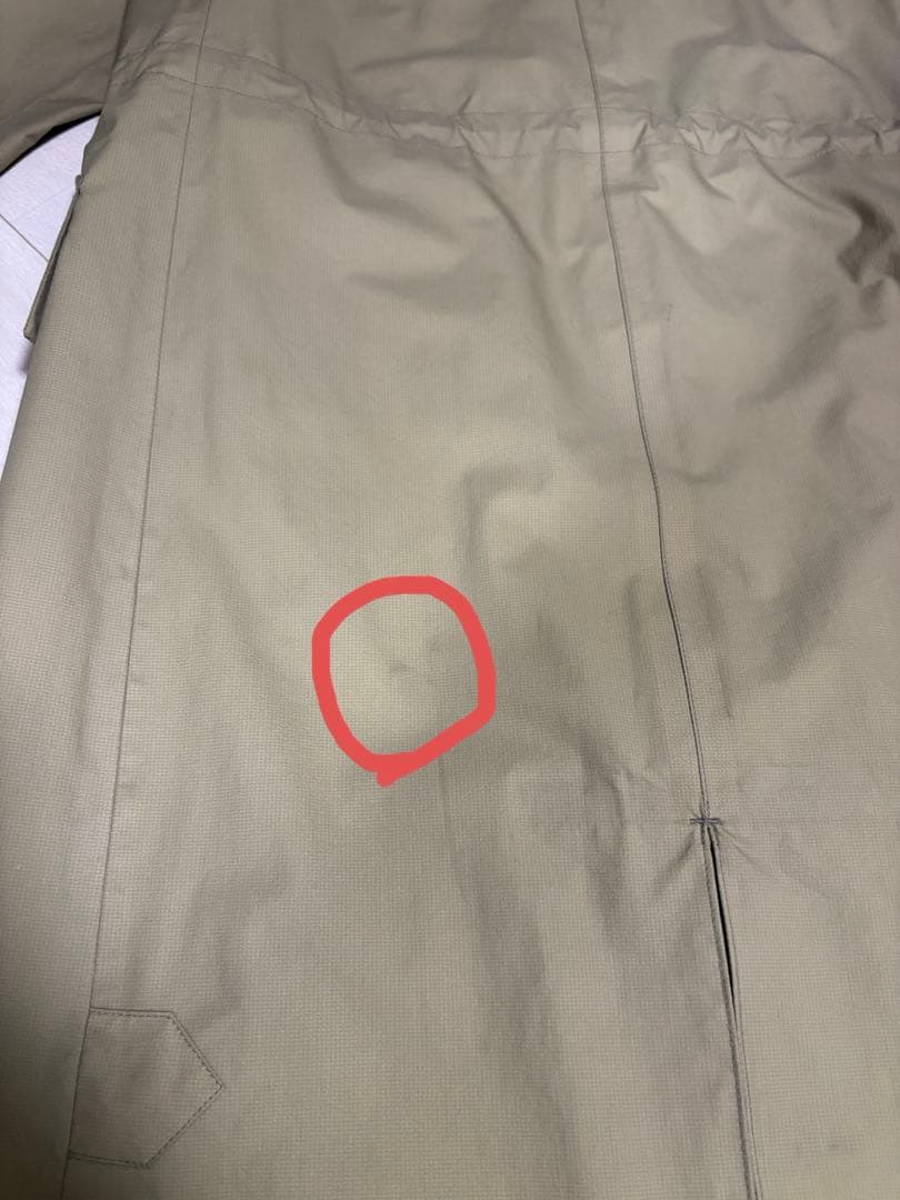 AIGLE AIGLE 透湿防水ジブルライディングコート　サイズ38