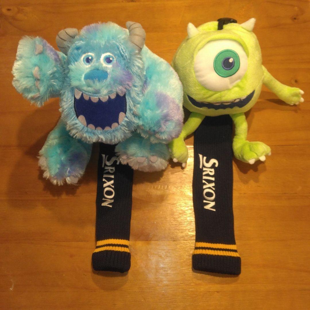 未使用品 希少品 ゴルフカバー モンスターズインク ヘッドカバー