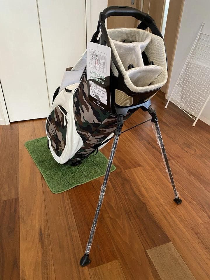 新品 キャロウェイ 迷彩柄　スタンド 軽量 ゴルフバッグ キャディバッグ