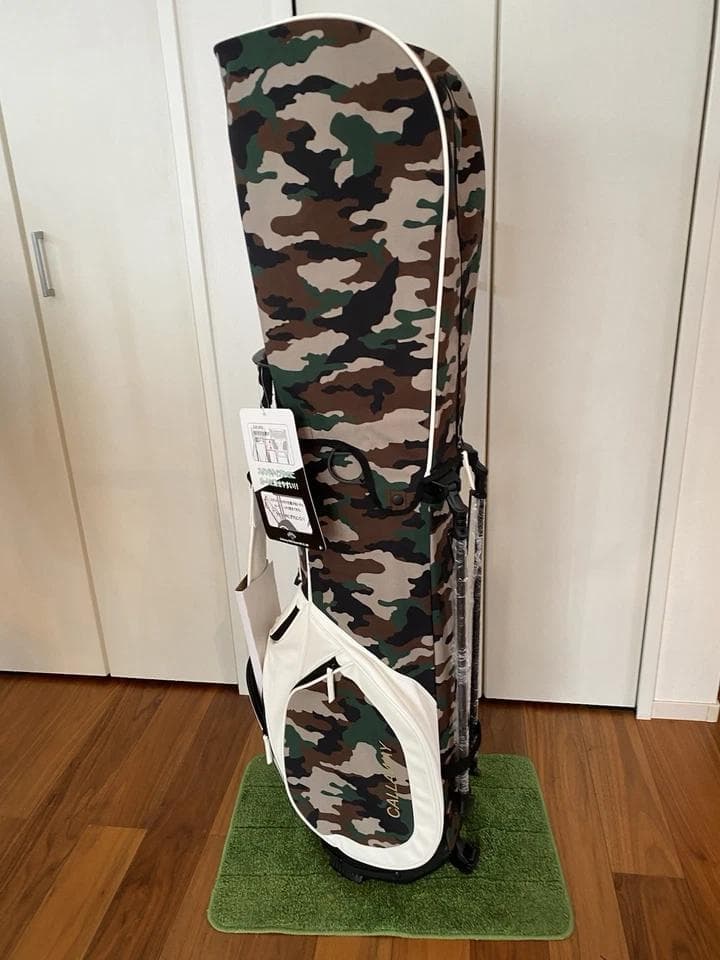 新品 キャロウェイ 迷彩柄　スタンド 軽量 ゴルフバッグ キャディバッグ