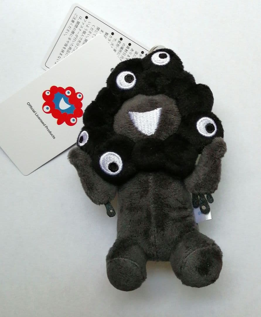 大阪関西万博 会場限定販売 黒ミャクミャク カラビナ付きマスコット