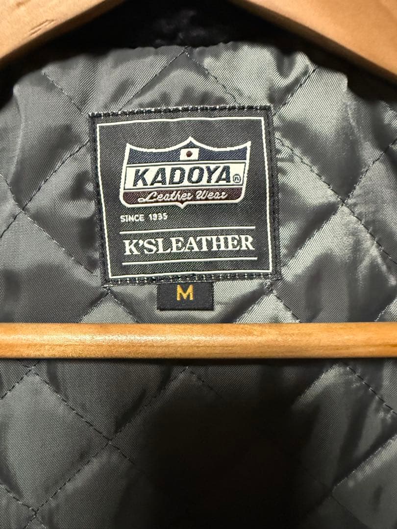 KADOYA カドヤ MR-LOADED レザージャケット Mサイズ