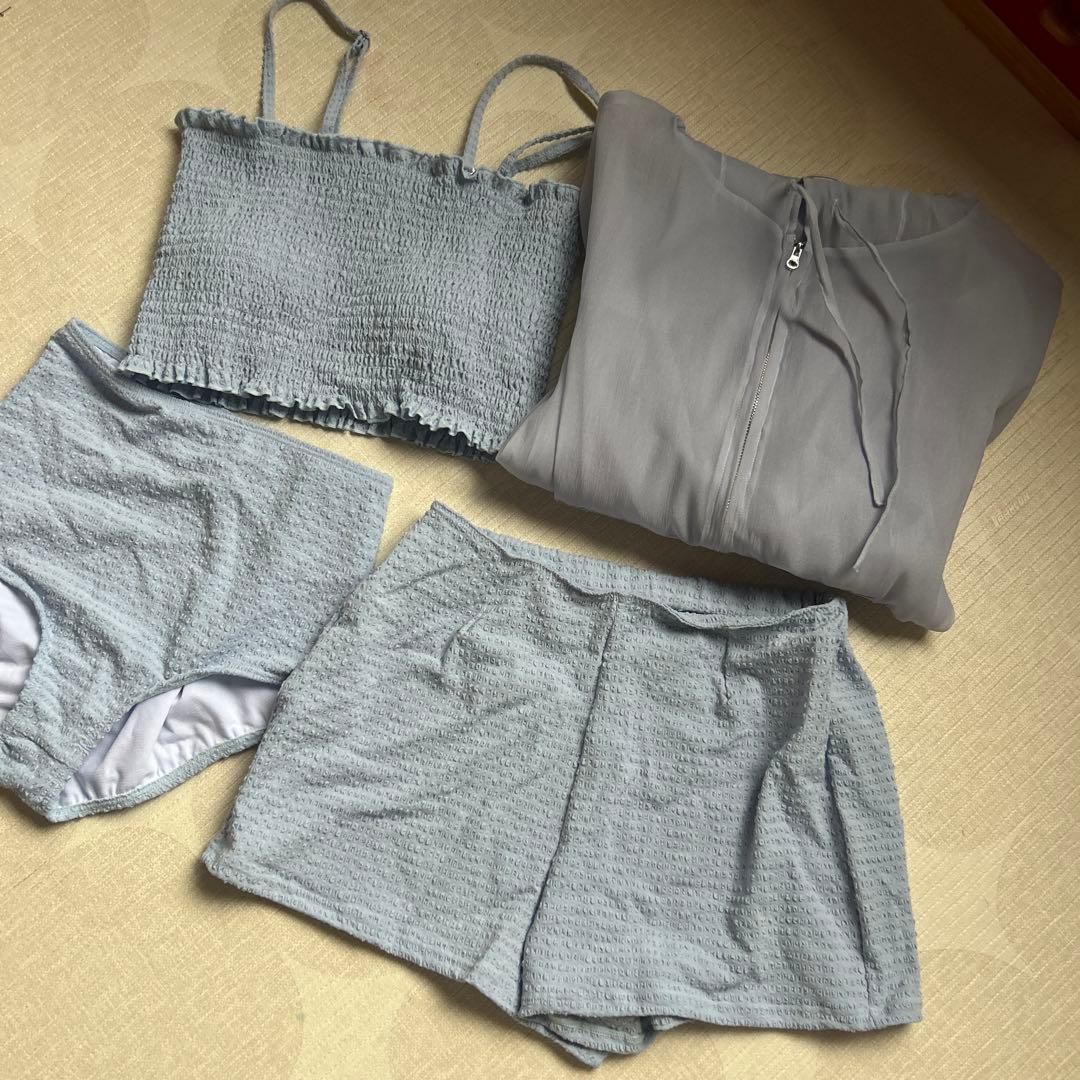 mystic♡ シアーパーカー4SETスイムウェア