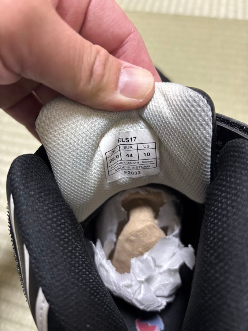 elfシンテーゼ17 ライディングシューズ28センチ