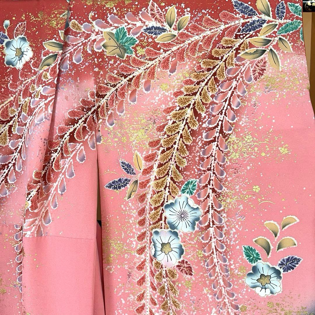 No.2 七五三　　7歳　　正絹着物セット　　　辻ヶ花