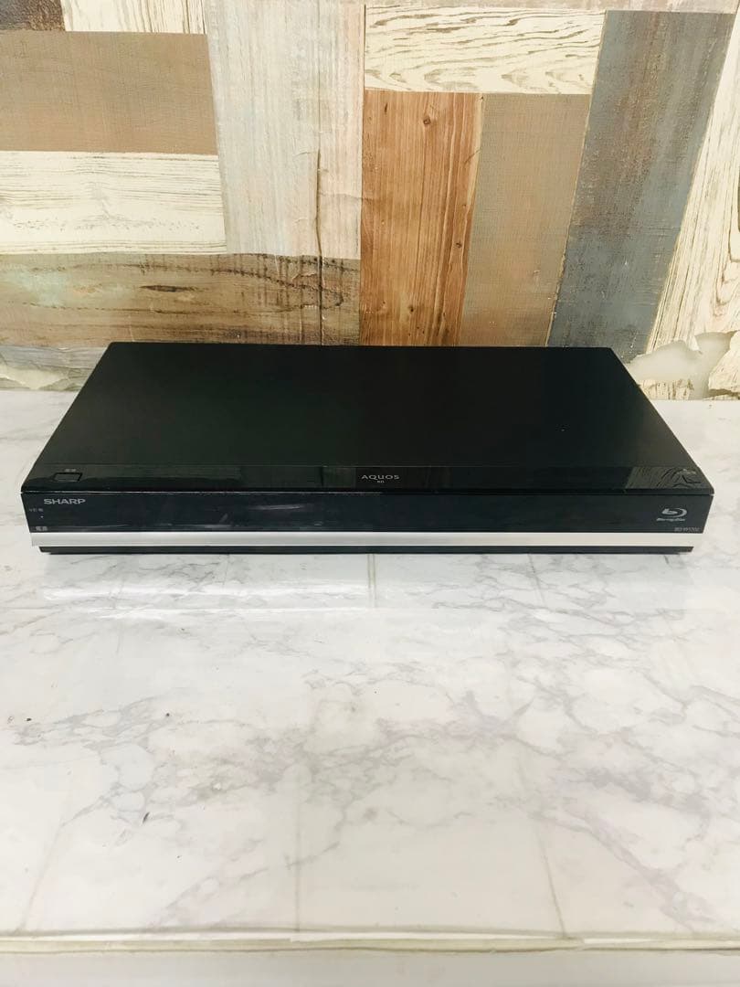 価格調整着払。全国送料込シャープブルーレイ＆HDD 1TBレコーダー2番組同時録