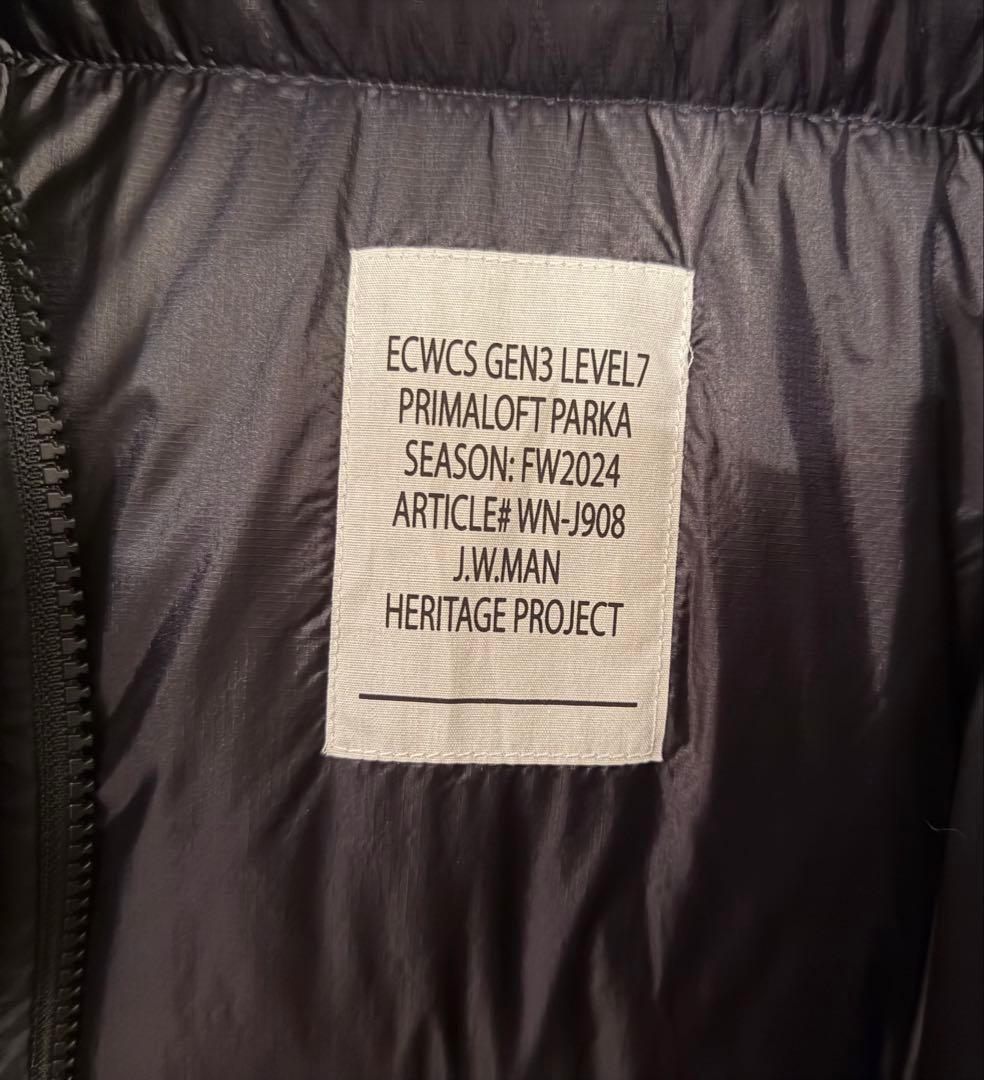 一度着用 JUNYA WATANABE MAN NANGA S レベル7 ナンガ