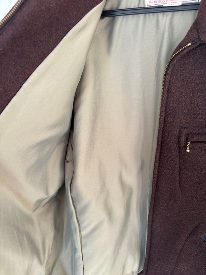 Pherrow's メルトンウール スポーツジャケット フェローズ カークラブ