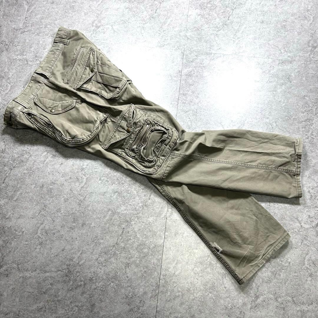 00s【archive】マルチポケットカーゴパンツ/Y2K/亜熱帯/opium◎