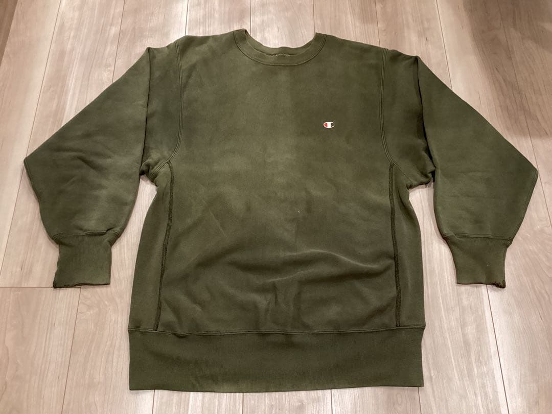 b*c様 チャンピオン リバースウィーブ スウェット ヴィンテージ 単色 カーキ