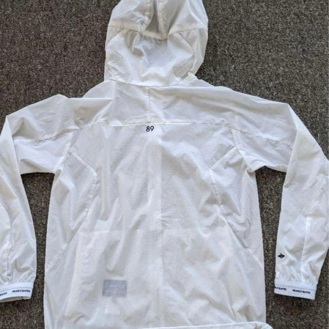 パーリーゲイツ　ナイロンジャケット　ホワイト　サイズ1