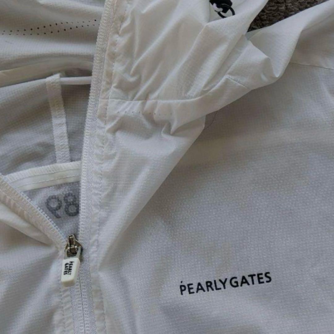 パーリーゲイツ　ナイロンジャケット　ホワイト　サイズ1