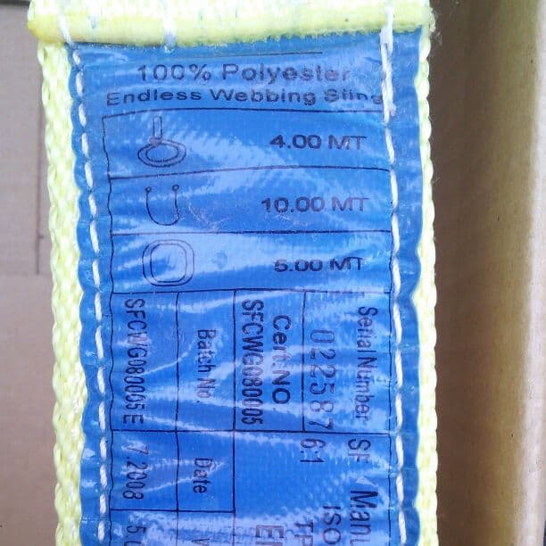 スリングベルト / Endless Webbing Sling 5.0MT