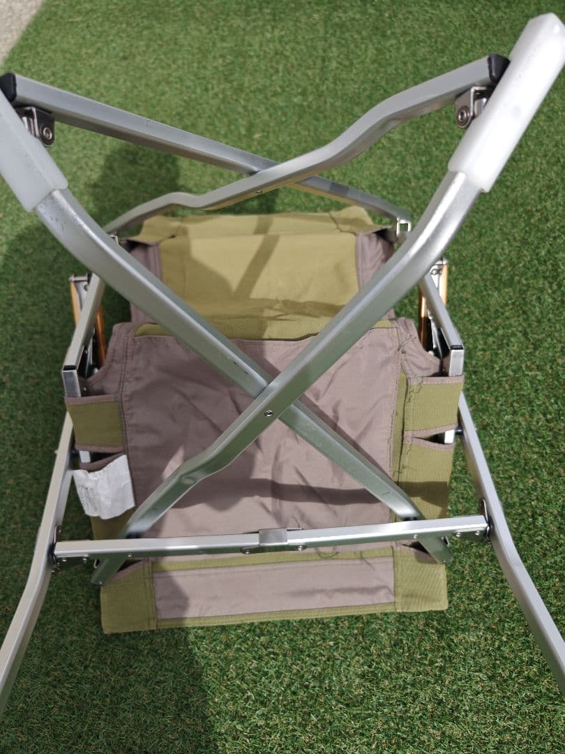 スノーピークローチェア　廃盤品グリーン