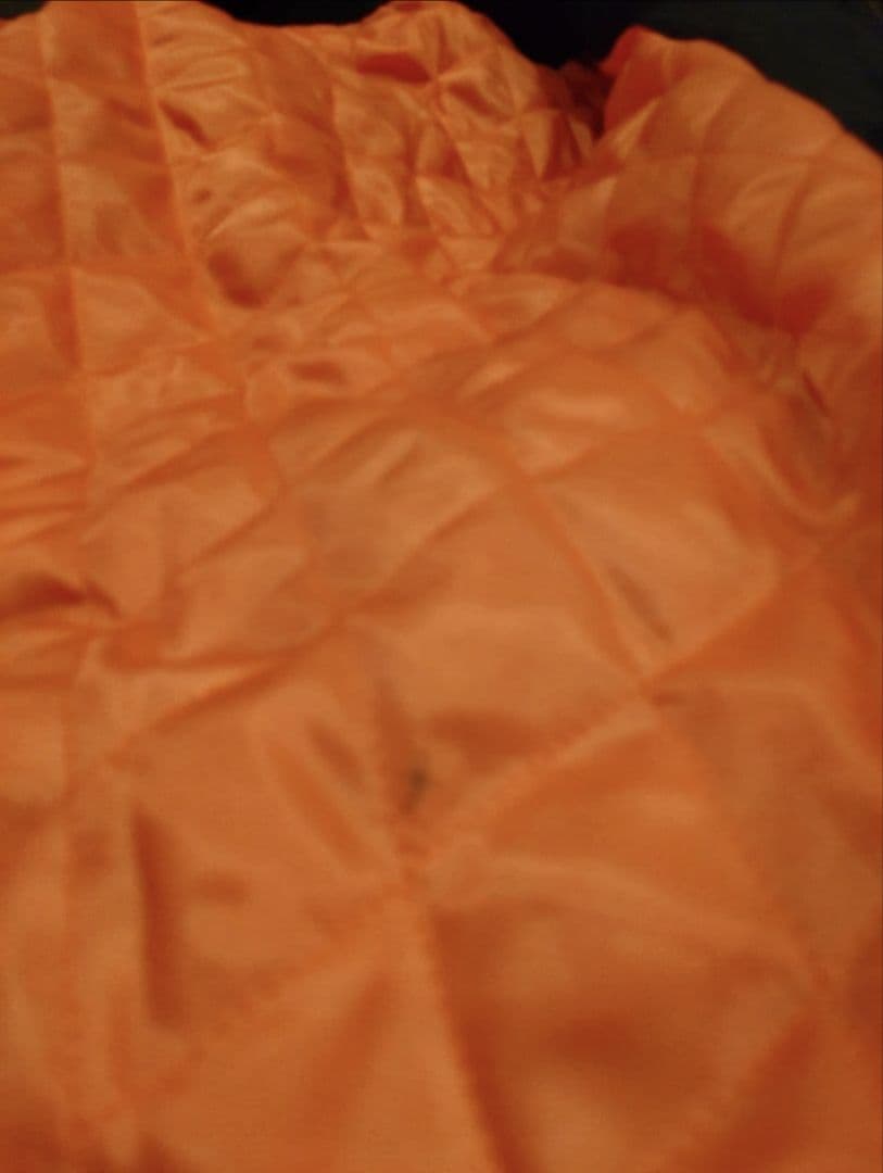 ・ミニタリーマキシロングコートカーキ ダブルジッパー ジャケット ブルゾン 中綿