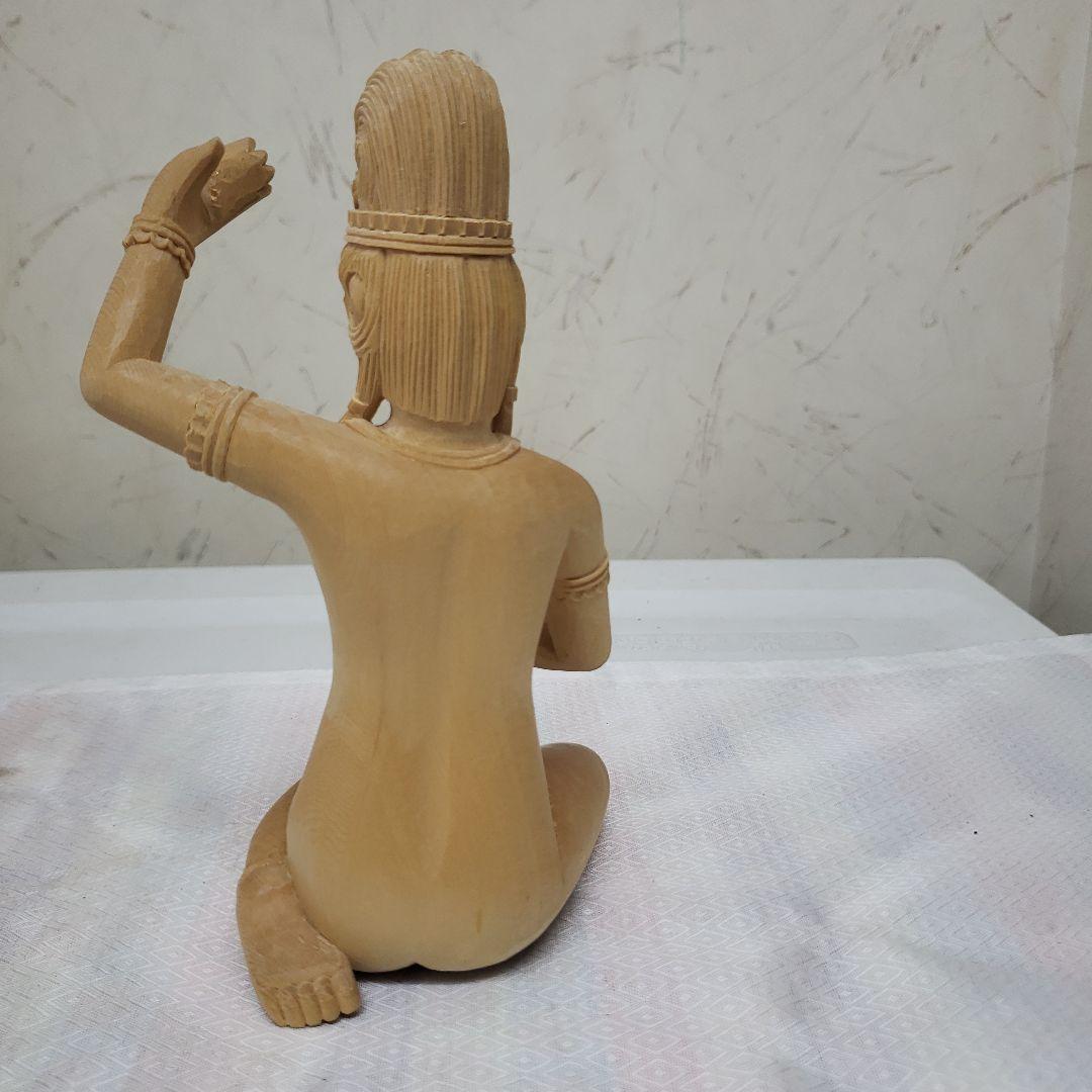 Bフライデー蔵出し特価美しい仏像です◇金運ヒバ材 弁財天◇秘部