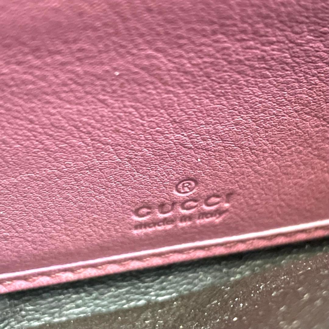 GUCCI グッチ 長財布 シマ インターロッキング ゴールド金具 0109-①