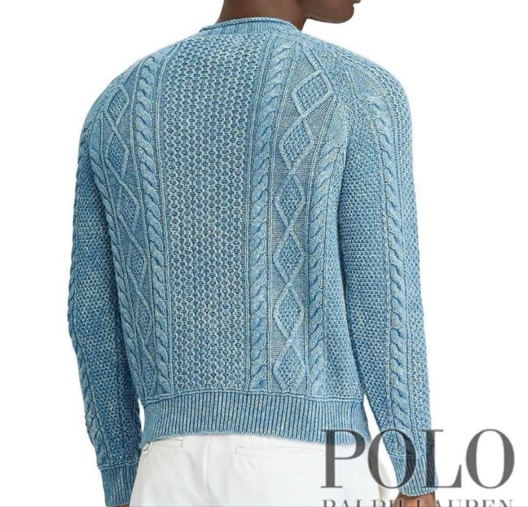 Polo Ralph Lauren フラグニットXS インディゴ