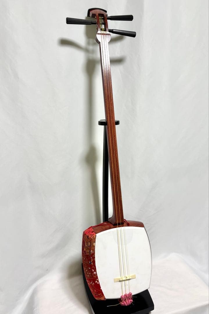 三味線セット　正寸/中棹/三つ折棹