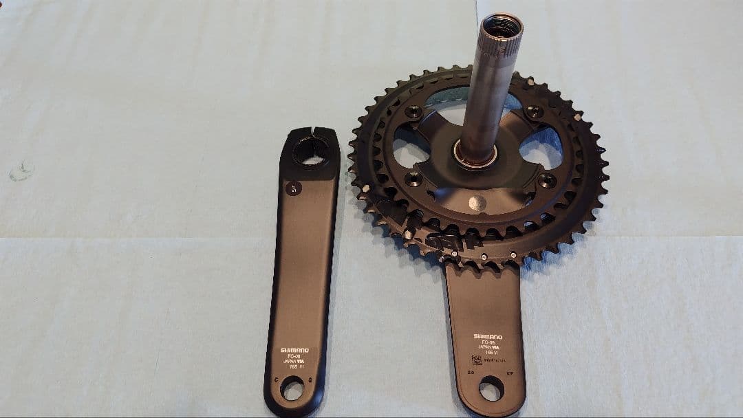 アルテグラ 165mmクランク FC-08 46-36 新品未使用