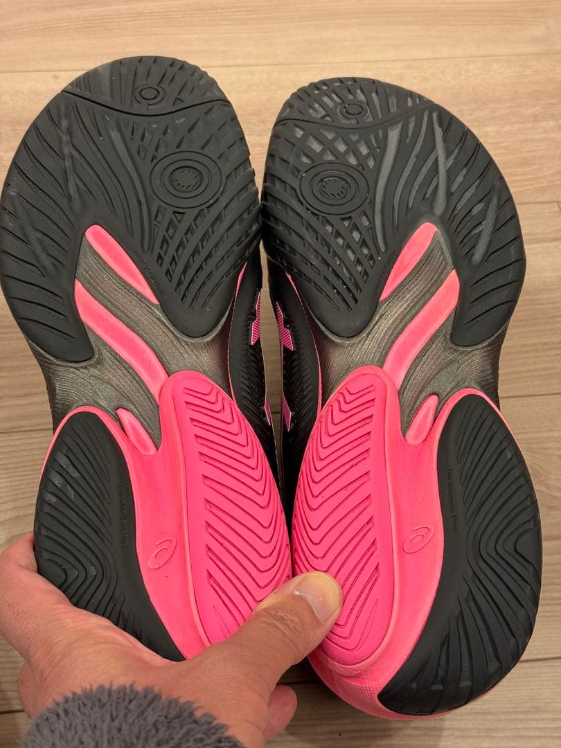 アシックス COURT FF 3 テニスシューズ Black/Hot Pink