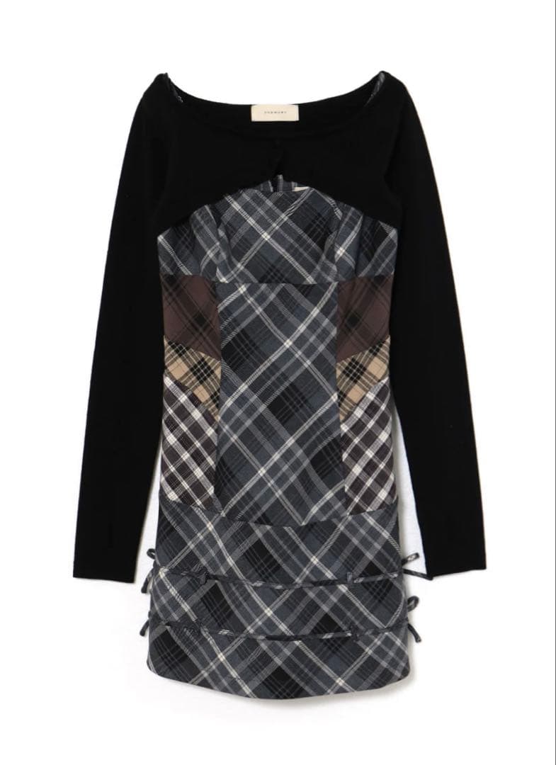 andmary Aine set mini dress gray s アウトレット 価格 通販