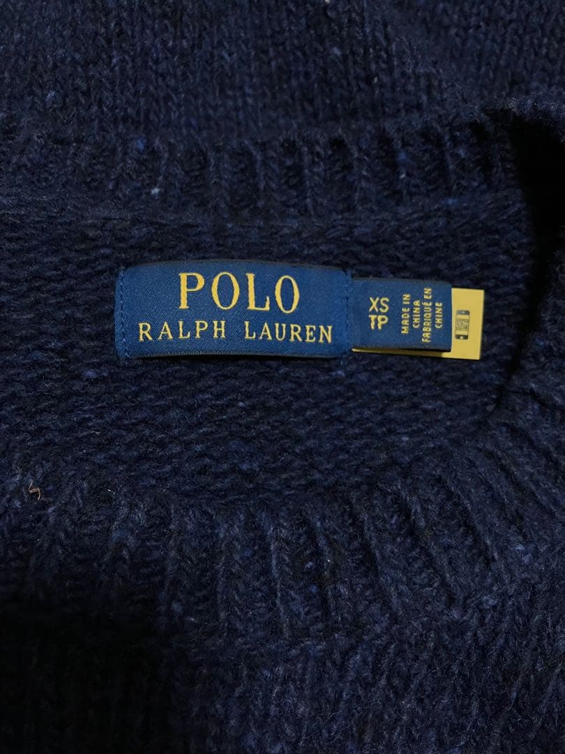 POLO RALPH LAURENポロラルフローレンのニットセーター　XSサイズ