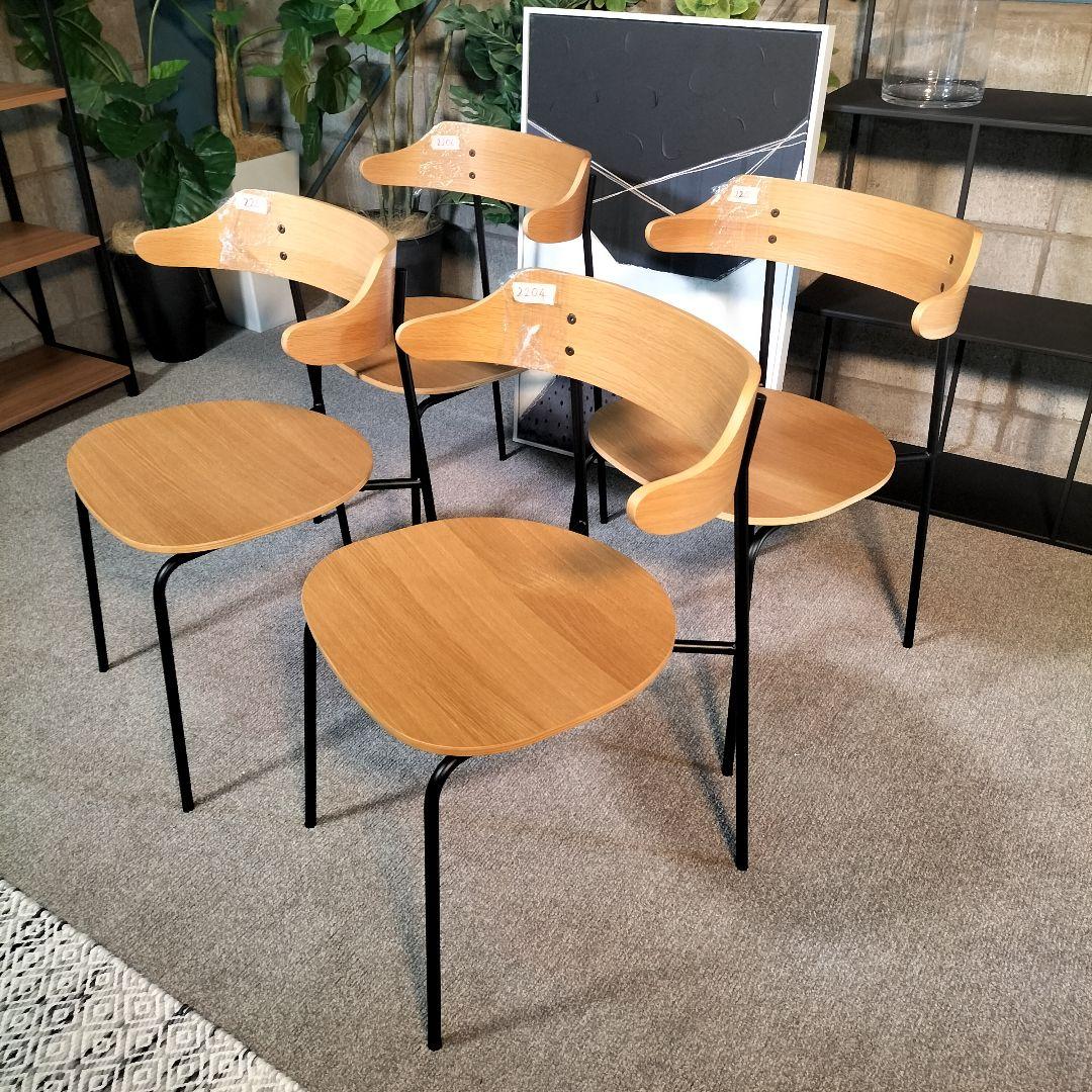 関家具 カペルⅢ ダイニングチェア 天然木 展示品(2205)