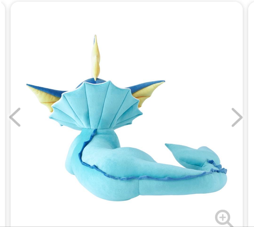 ポケモンセンター限定 シャワーズ 等身大ぬいぐるみ ブイズ 寝そべり