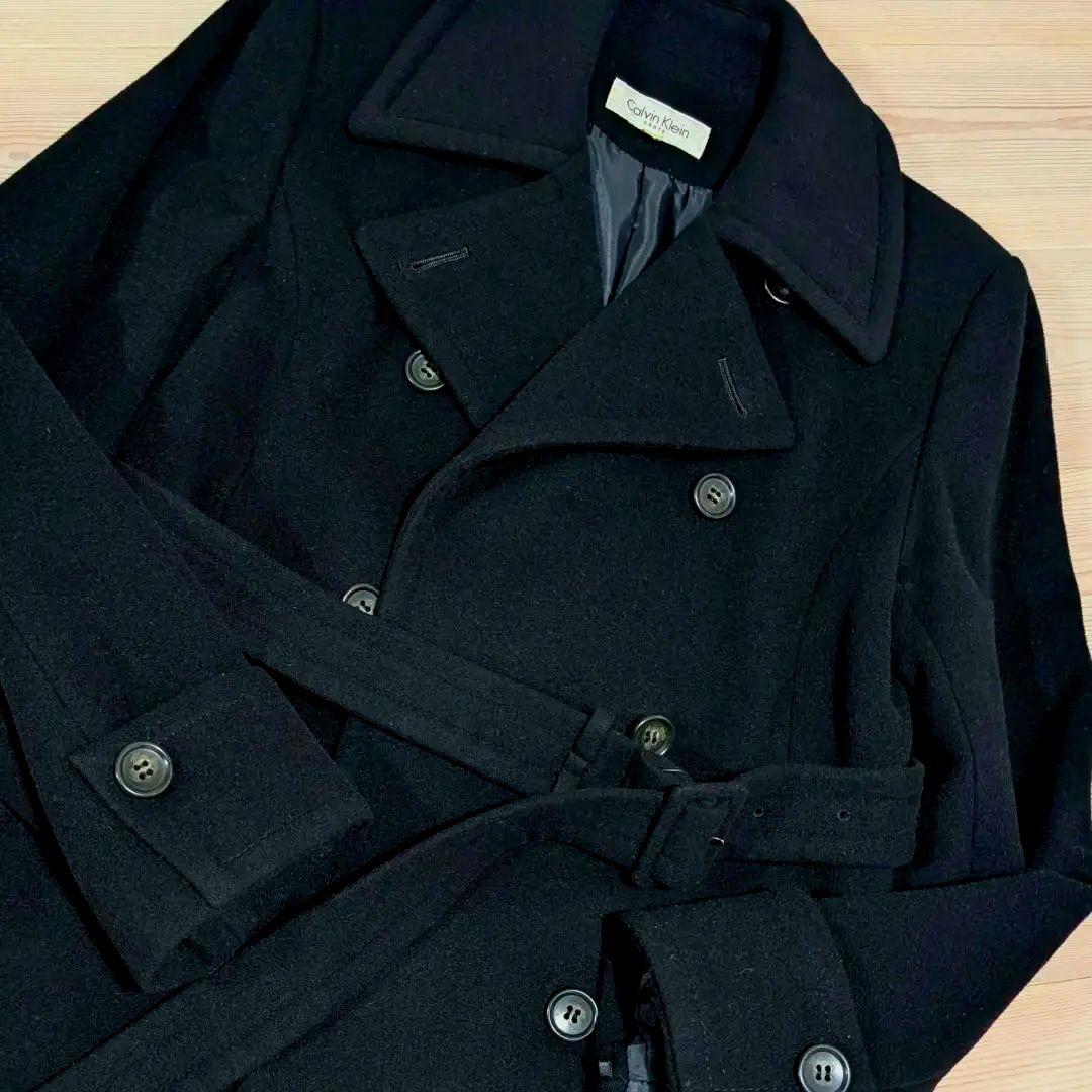 カルバンクライン   カシミヤ ロングコート マキシ丈 9