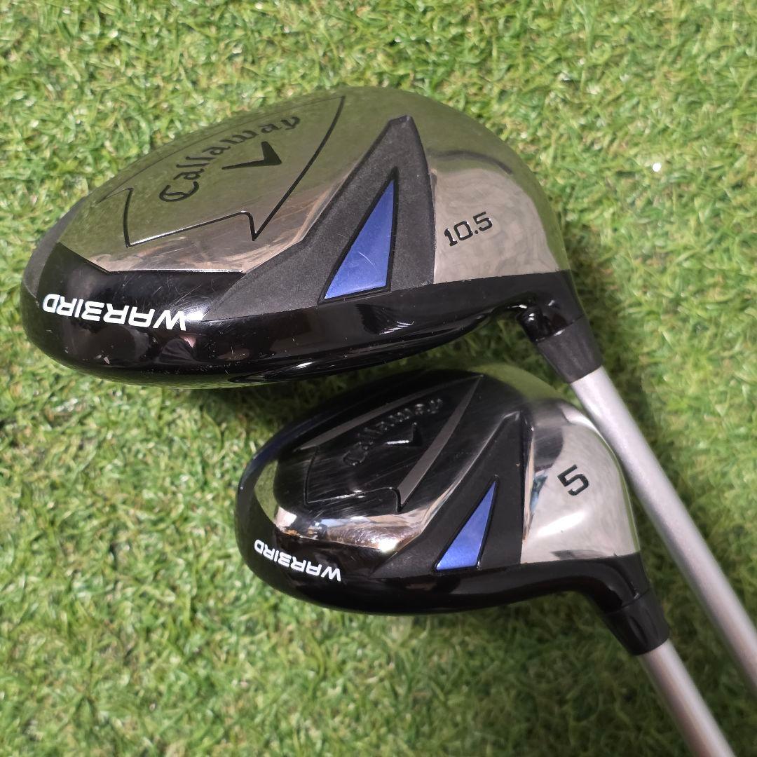 ゴルフクラブメンズセット キャロウェイ 青 ウォーバード フルセット S 右