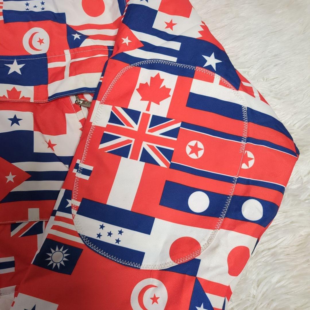 CASTELBAJAC ROSSIGNOL GORE-TEX ウェア　国旗　総柄