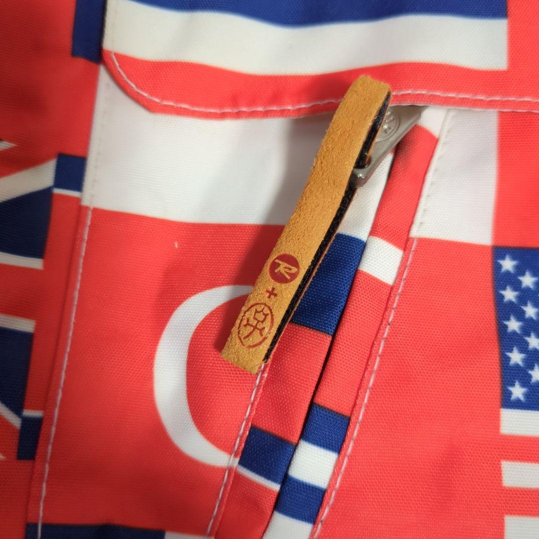 CASTELBAJAC ROSSIGNOL GORE-TEX ウェア　国旗　総柄