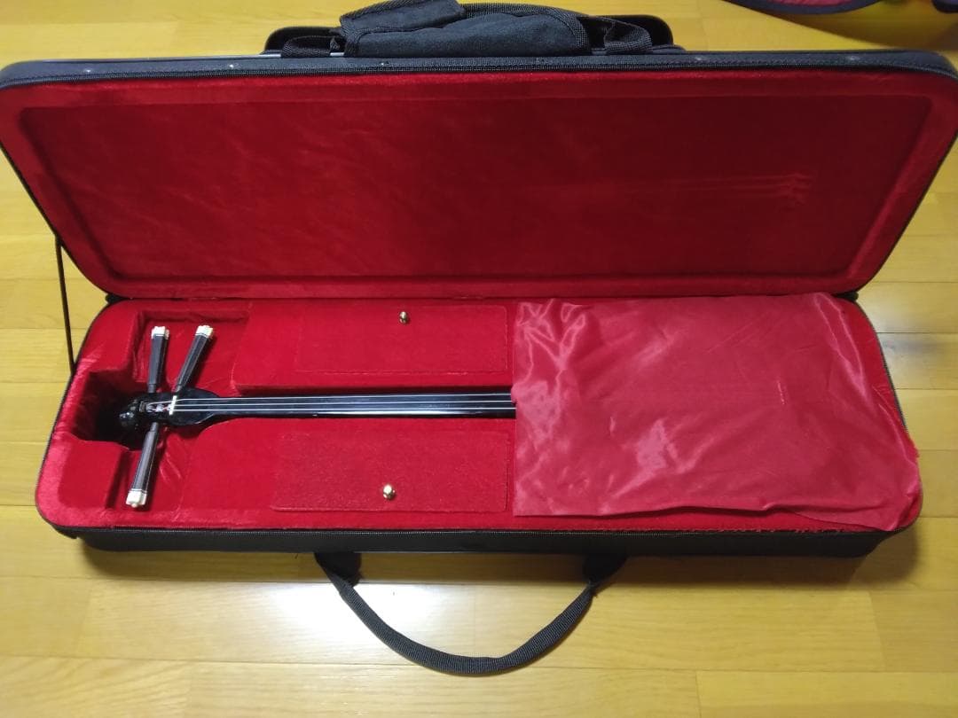 三線（沖縄三味線）入門用ケース付　付属品あり