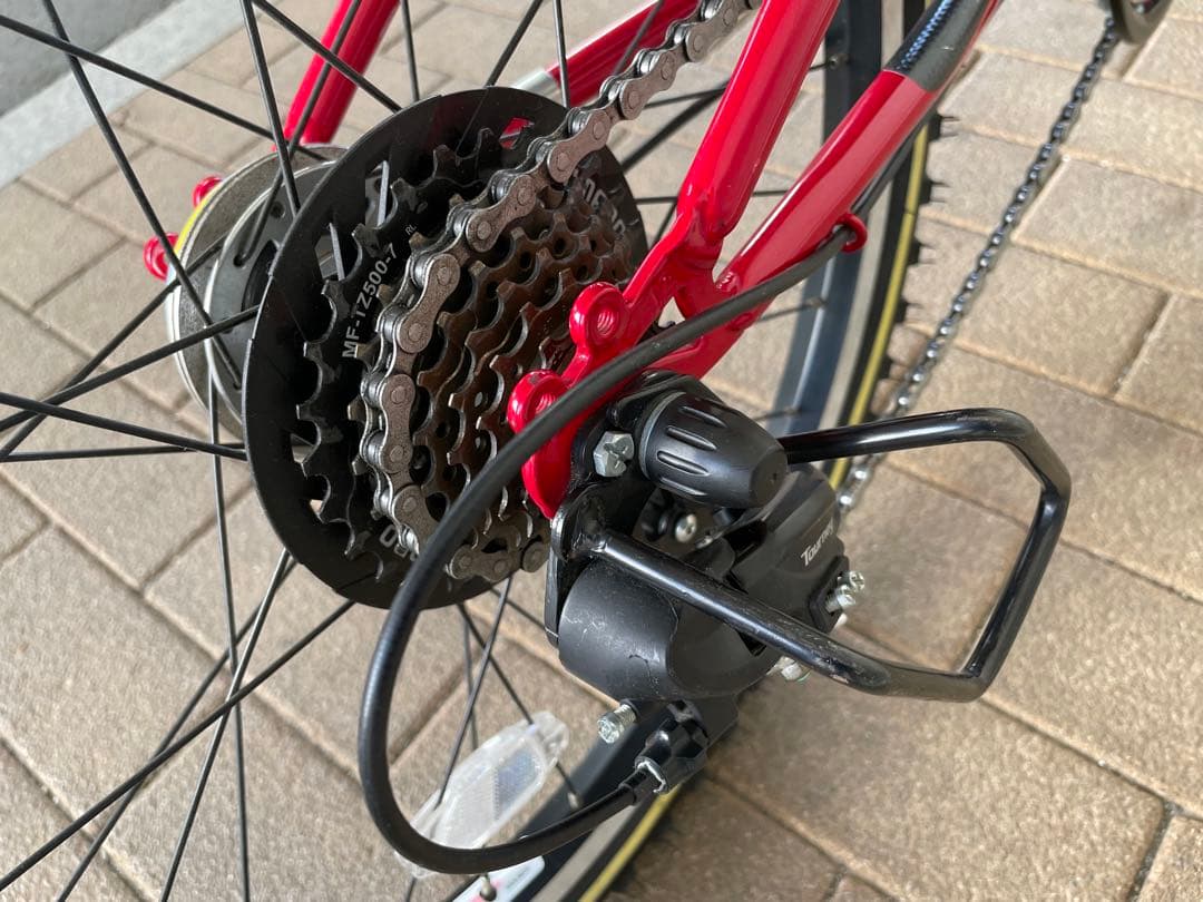 こて　BRIDGESTONE 子供用自転車 レッド