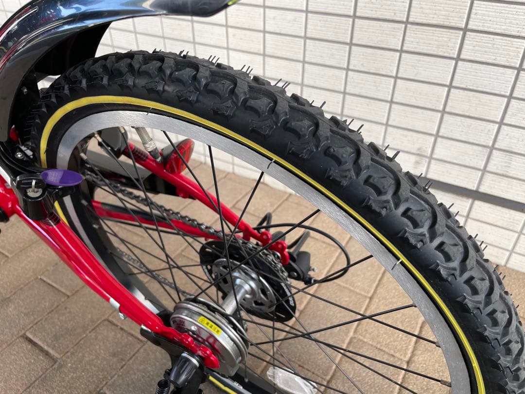 こて　BRIDGESTONE 子供用自転車 レッド