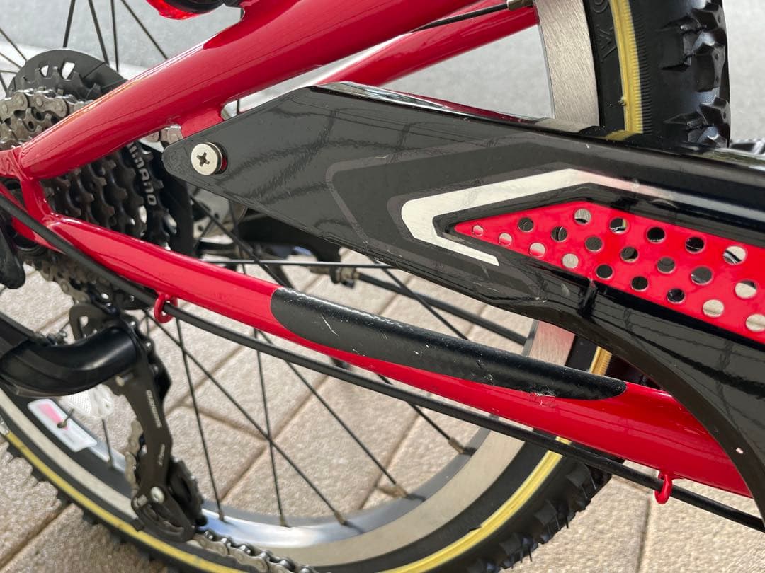 こて　BRIDGESTONE 子供用自転車 レッド