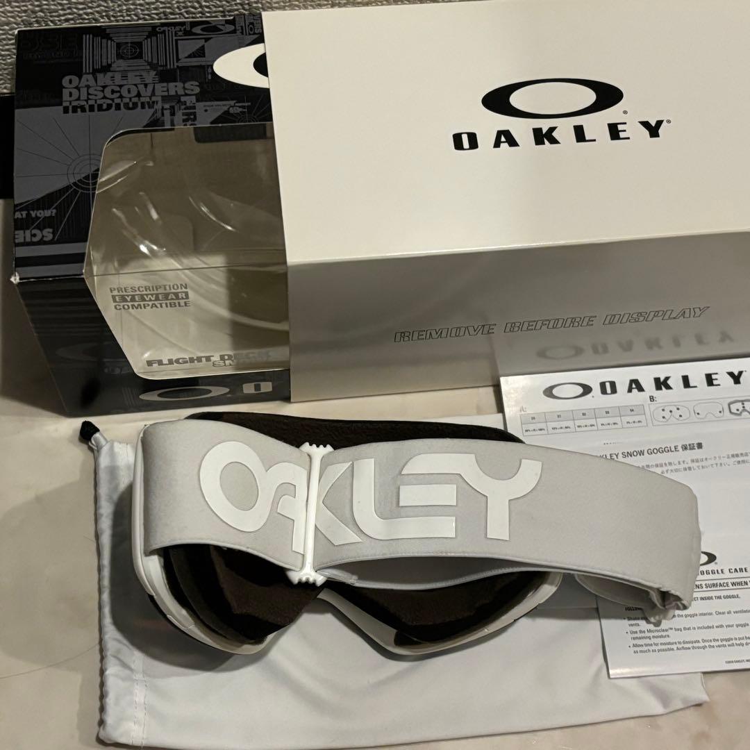 【美品】OAKLEY FLIGHT DECK ゴーグル