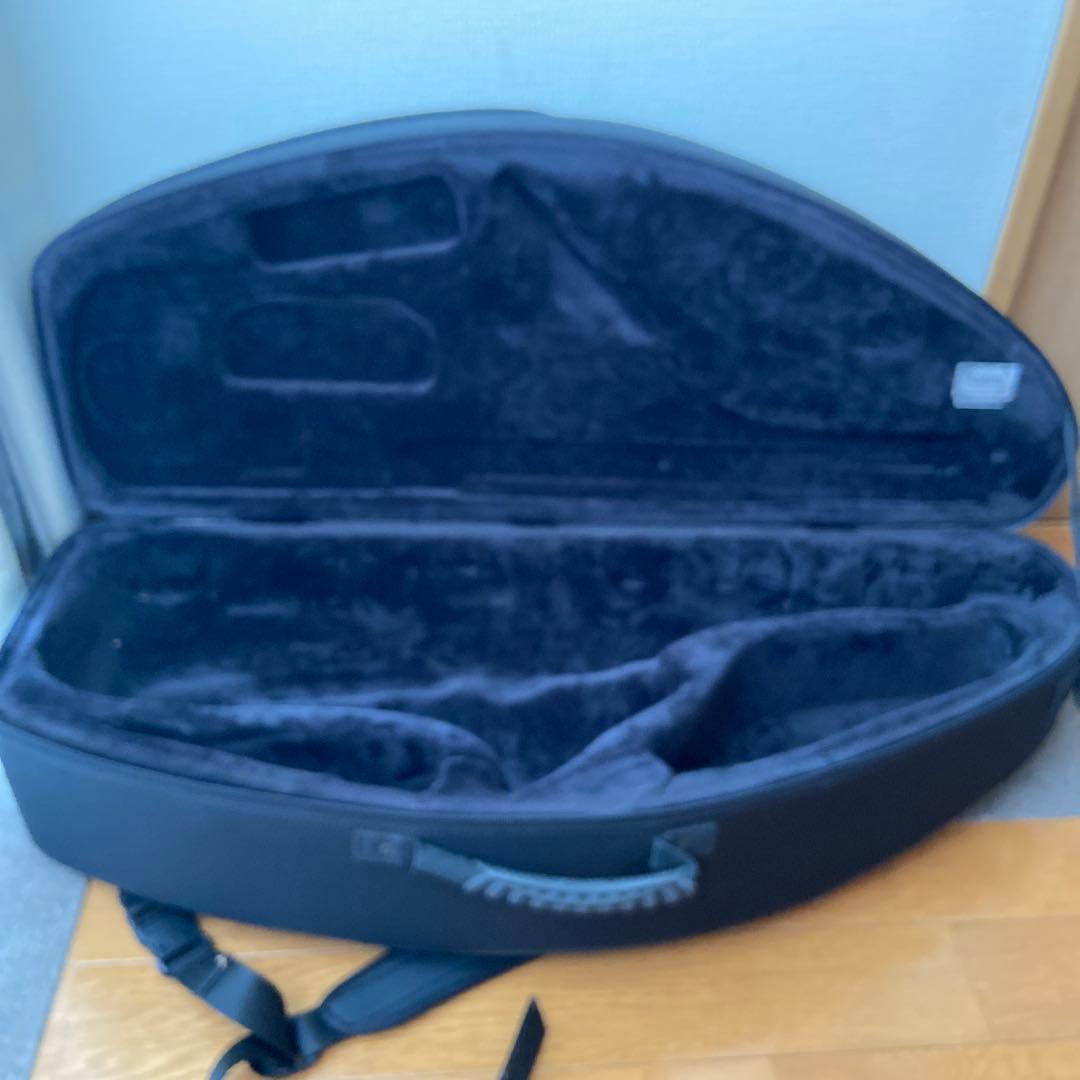 bam テナーサックス用 セミハードケース シルバーカーボン