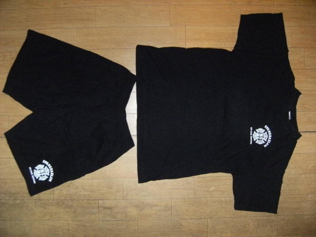 ドイツ シュパングダーレム空軍基地 消防士 Tシャツ 短パン 2点