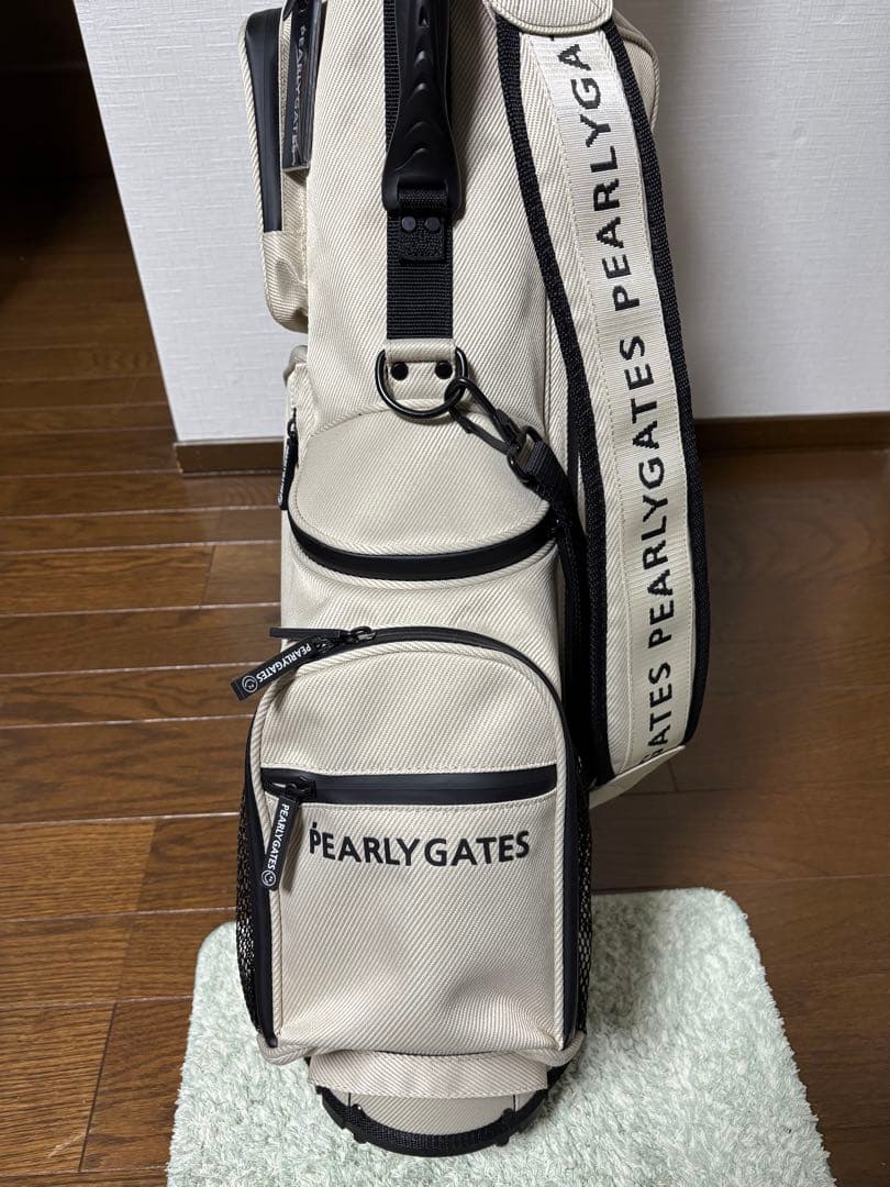 PEARLY GATES キャディバッグ ベージュ